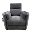 Pemberly Row Modern Mediterranean Power Lift Glider Recliner Two Pack