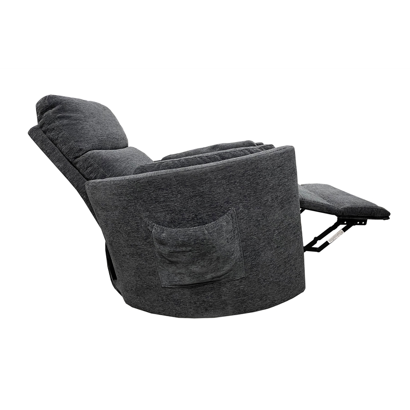 Pemberly Row Modern Mediterranean Power Lift Glider Recliner Two Pack