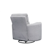 Pemberly Row Modern Mega Grey Power Glider Reclining Sofa and Glider Recliner