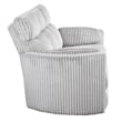 Pemberly Row Modern Mega Grey Power Glider Reclining Sofa and Glider Loveseat