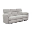 Pemberly Row Modern Mineral Power Glider Reclining Sofa and Two Glider Recliners