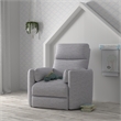 Pemberly Row Modern Mineral Power Glider Reclining Sofa and Two Glider Recliners