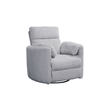 Pemberly Row Mega Grey Power Glider Reclining Sofa and Two Glider Recliners