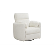 Pemberly Row Mega Ivory Power Glider Reclining Sofa and Loveseat and Recliner