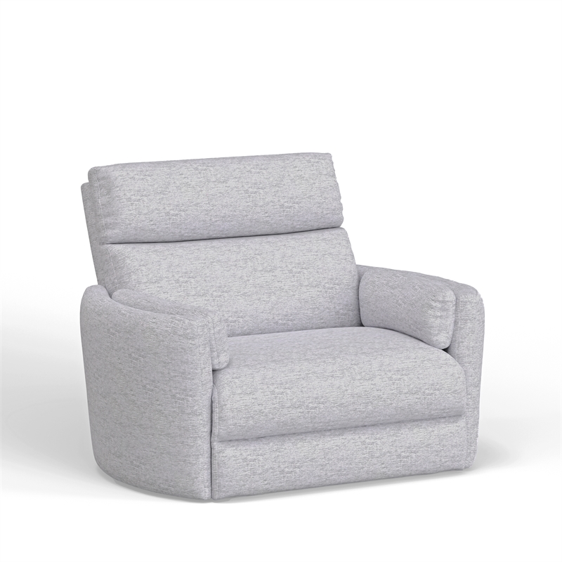Pemberly Row XL Extra Wide Power Glider Recliner in Mineral (Set of 2)