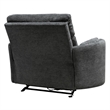 Pemberly Row XL Mediterranean Charcoal Extra Wide Power Glider Recliner Two Pack