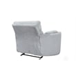 Pemberly Row XL Extra Wide Power Glider Recliner in Mega Gray (Set of 2)