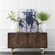 Pemberly Row Solid Mango Wood and Iron Sideboard in Bronze/Brown