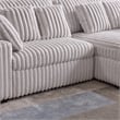 Pemberly Row Sofa Slider Power Recliner Glider in Presley Latte