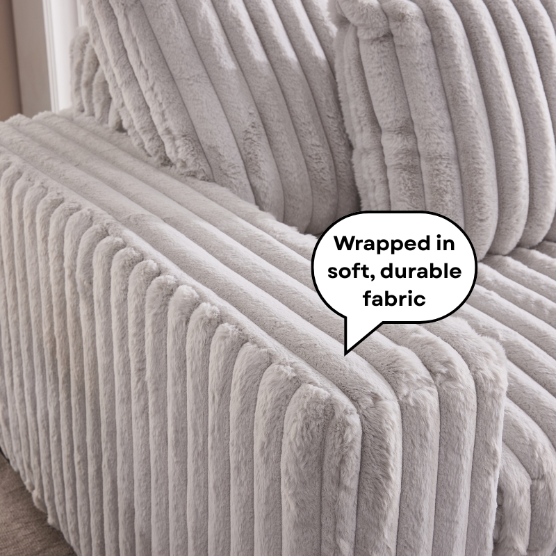 Pemberly Row Sofa Slider Power Recliner Glider in Presley Latte