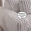 Pemberly Row Sofa Slider Power Recliner Glider in Presley Latte