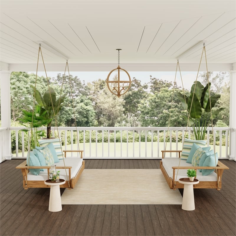 Pemberly Row Contemporary 12' x 15' Ivory Gold Polypropylene Area Rug