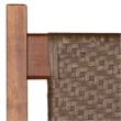 Pemberly Row Traditional Hardwood Patio Porch Rocker in Brown