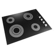 Pemberly Row 30 in. Drop-In Electric Black Ceramic Glass Cooktop