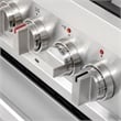 Pemberly Row 36 in. Stainless Steel Dual Fuel Range with Convection Oven