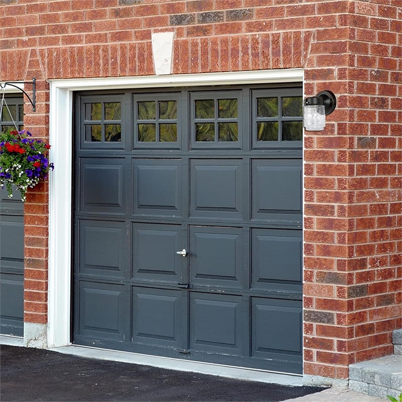 Pemberly Row Jelly Jar Stainless Steel Wall Sconce-Oil Brushed Bronze 5.25