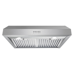 Pemberly Row 30&quot 380 CFM Ducted Under Cabinet Range Stainless Steel Kitchen Hood