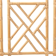 Pemberly Row Bohemian Natural Rattan King Size Standalone Headboard