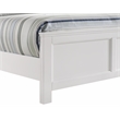 Pemberly Row 4-Piece Wood Cal King Bedroom Set with Nightstand in White