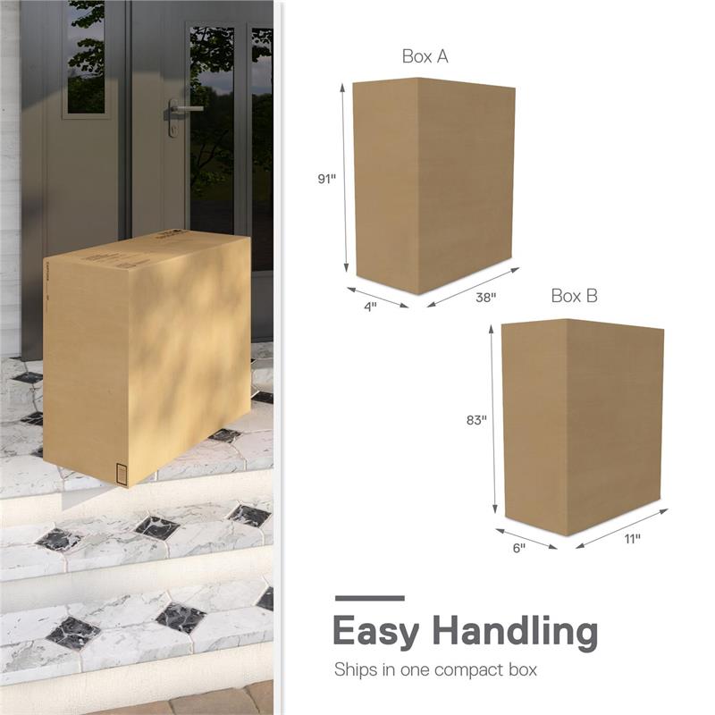 Pemberly Row Modern Upholstered Bed King in White Faux Leather