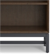 Pemberly Row Hardwood & Metal 66x30