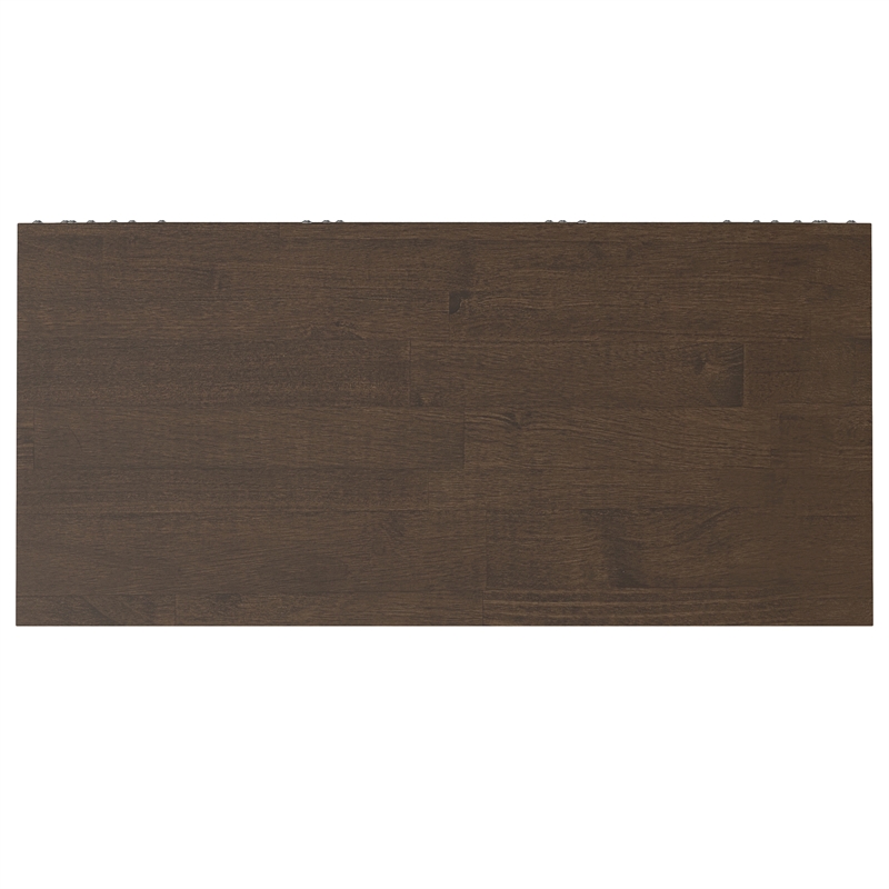 Pemberly Row Hardwood & Metal 66x30
