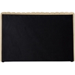 Pemberly Row Contemporary Deep Channel Tufted Rich Camel Velvet Twin Bed