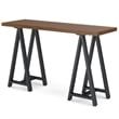 Pemberly Row Solid Wood Modern 50