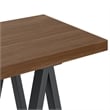 Pemberly Row Solid Wood Modern 50