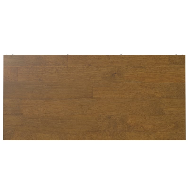 Pemberly Row Hardwood & Metal 66 x 30