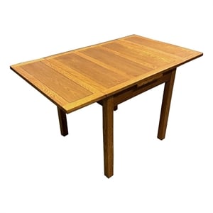 Pemberly Row Arts and Crafts Solid Wood Kitchen Table in Solid Cherry