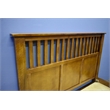 Pemberly Row Craftsman Mission Solid Wood King Bed with Slats in Cherry