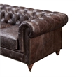 Pemberly Row Top Grain Leather Chesterfield 118