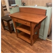 Pemberly Row Arts and Crafts 2-Drawer Solid Wood Console Table in Cherry