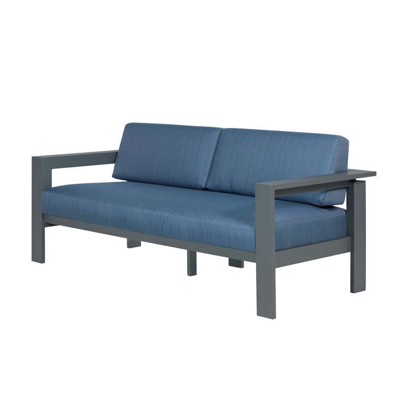 Pemberly Row Aluminum Frame Outdoor 74