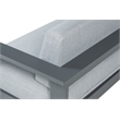 Pemberly Row Aluminum Frame Outdoor 74
