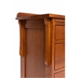 Pemberly Row 3 Drawer End Table with Writing Tray - Michael's Cherry