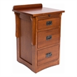 Pemberly Row 3 Drawer End Table with Writing Tray - Michael's Cherry