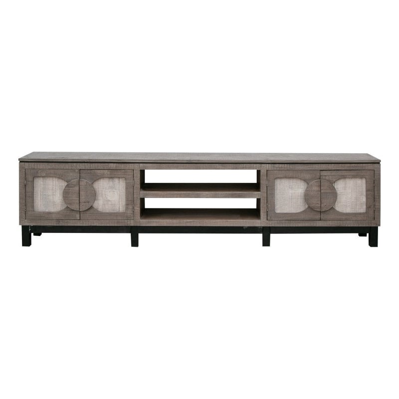 Pemberly Row 4 doors and Shelves TV Stand - 92.50