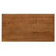 Pemberly Row Mission Solid Oak Wood 2-Drawers Lateral File Cabinet in Walnut