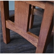 Pemberly Row Mission Oak Slat End Table in Michael's Cherry Finish