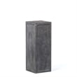 Pemberly Row Modern / Contemporary Stone Pedestal in Stromcloud