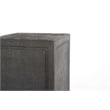 Pemberly Row Modern / Contemporary Stone Pedestal in Stromcloud