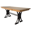 Pemberly Row Contemporary Home Office Writing Desk Wood Brown