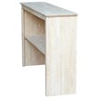 Pemberly Row Modern / Contemporary Wood Unfinished Desk Hutch