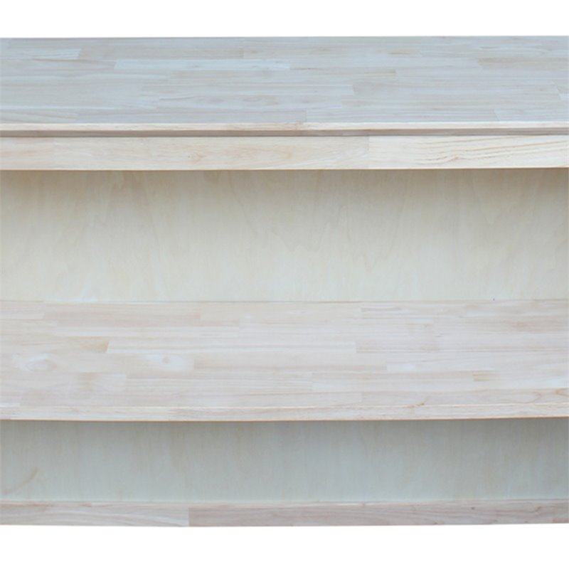 Pemberly Row Modern / Contemporary Wood Unfinished Desk Hutch