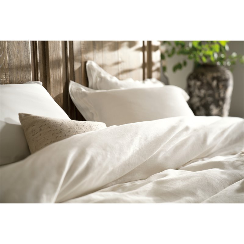Pemberly Row Farmhouse / Country Wood Boheme Laurier King Panel Bed