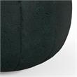 Pemberly Row Boho Round Pouf in Teal Patterened Genuine Leather