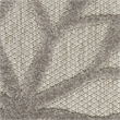 Pemberly Row Contemporary 2' x 6' Silver Grey Outdoor Indoor/Outdoor Rug