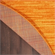 Pemberly Row 4' x Round Sunburst Fabric Outdoor Area Rug (4' Round)